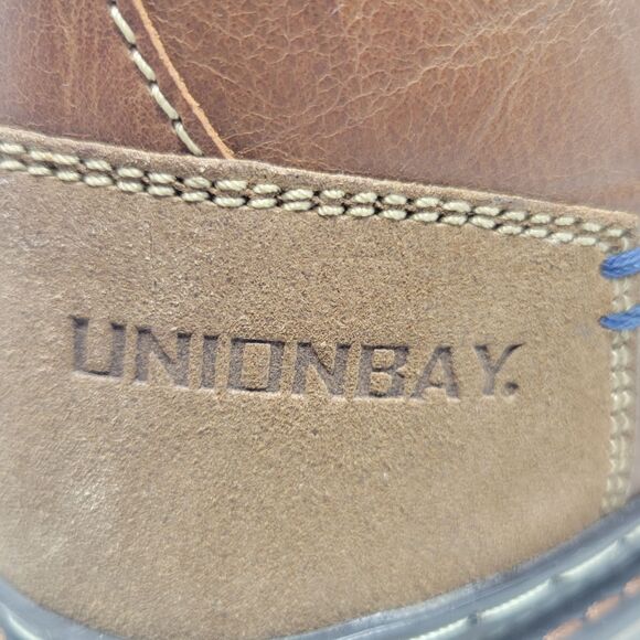 Union Bay Brown Boots UB617 Lace Up Lined Mens size 12 NEW without Box